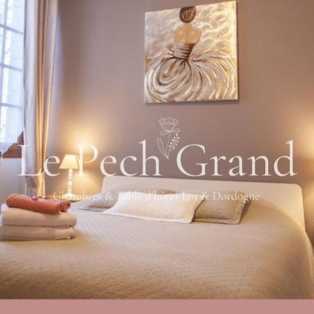 Chambres & Tables D'Hotes Le Pech Grand Saint-Sozy Eksteriør bilde
